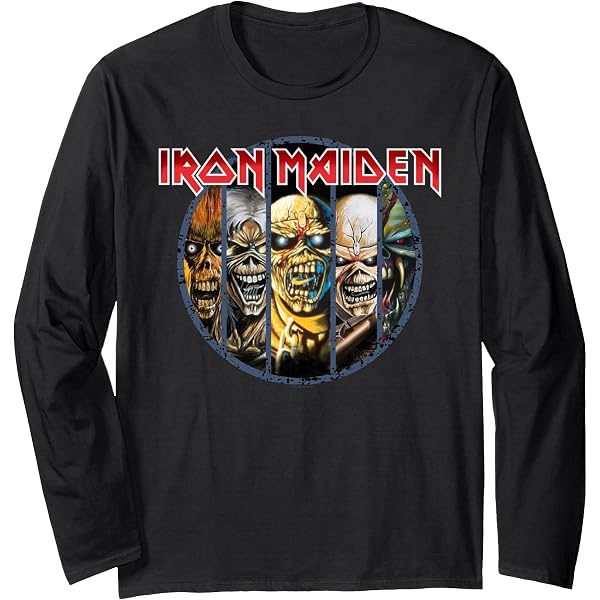 Amazon.com: Iron Maiden Brave New World Long Sleeve T-Shirt
